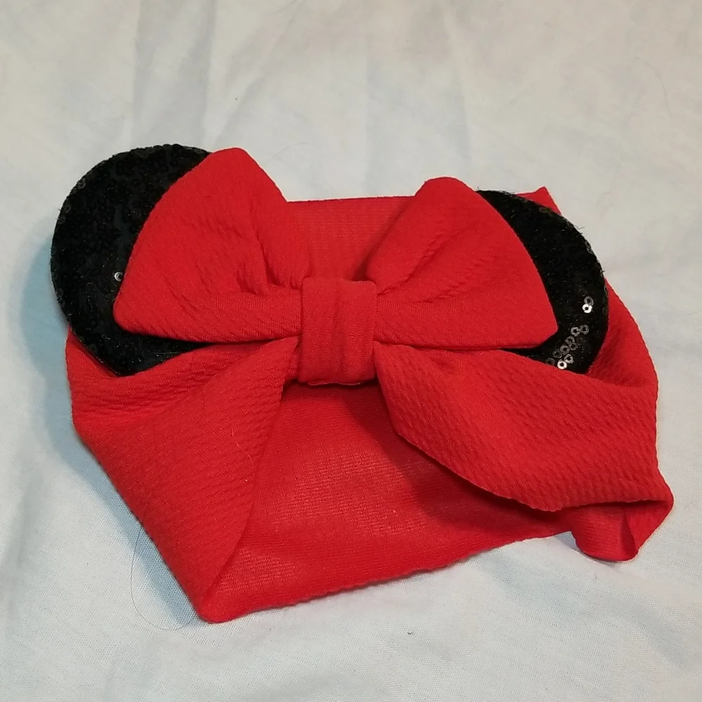 Mouse ears headband for infants and up